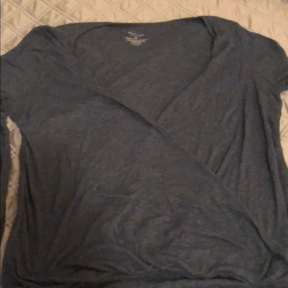 Sonoma long sleeve ribbed shirt